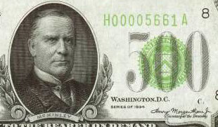$500 bill