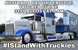 Australia trucker strike