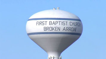 Broken Arrow water tower