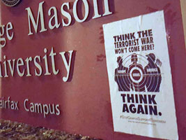 GMU sign