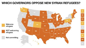 States Accepting Syrian Refugees