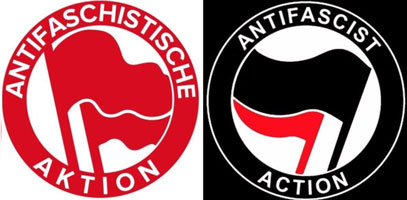 Antifa flag