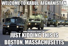 Boston police state