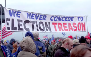 We never concede to election treason