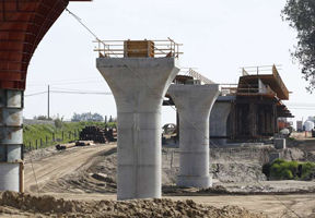 High speed rail construction