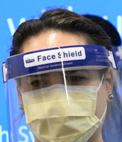 It's a face shield