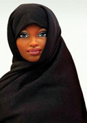 Barbie in a burka