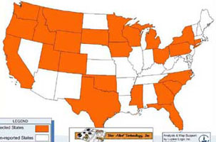 Orange map
