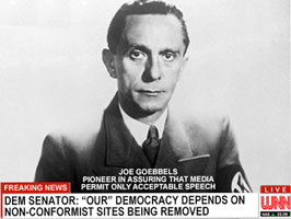 A message from Joe Goebbels